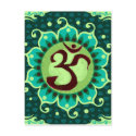 om mandala postcards