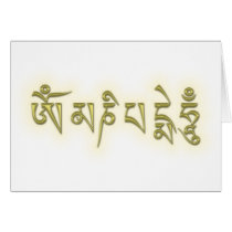 Om Mani Padme Hum cards by netbrands Om Mani Padme Hum cards