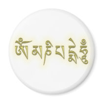 Om Mani Padme Hum magnets by netbrands Om Mani Padme Hum magnets