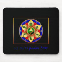 Om Mani Padme Hum Mousepad