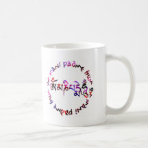Om mani padme hum mugs