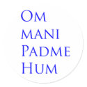 Om Mani Padme Hum stickers