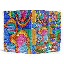 OM MANTRA - for peace within binders