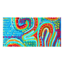 OM Mantra Om108 Photo Card Template