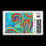 OM MANTRA stamps