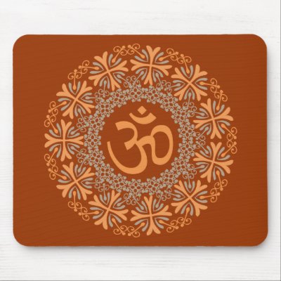 Om Mouse Mats by smallhandsdesigns