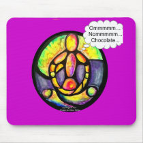 Om... Nom... Chocolate Mouse Pads