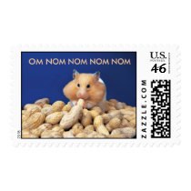 Om Nom Hampster stamps