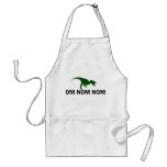 Om Nom Nom Dinosaur Rawr is Hungry aprons