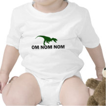 Om Nom Nom Dinosaur Rawr is Hungry Baby Creeper