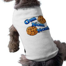 Om Nom Nom, Meme Love Cookies Dog T-shirt
