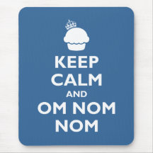 Om Nom Nom Mousepad