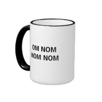 OM NOM NOM NOM mugs