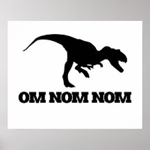 Om Nom Nom Posters