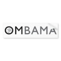 om obama bumper stickers by ashafotodesign om obama bumper stickers