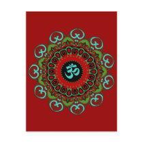 Om of Chaos Postcard