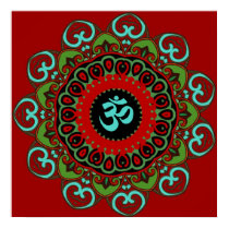 Om of Chaos Print