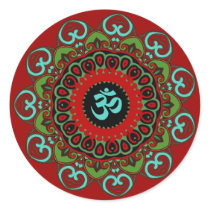 Om of Chaos Sticker by Jaenne Om of Chaos Sticker