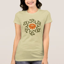 OM - of Lotus blooms Mandala Tees