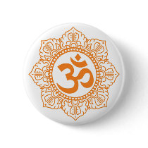 Om - Ohm - Aum Symbol Button