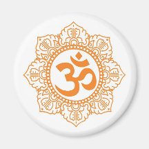 Om - Ohm - Aum Symbol Magnet