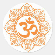 Om - Ohm - Aum Symbol Sticker