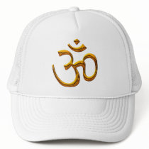 OM, Old Gold Effect / Hat by MAMJODH OM, Old Gold Effect / Hat