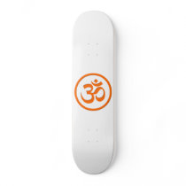 Om or Aum Skateboard Deck