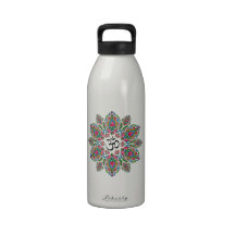 Om Paisley Mandala Drinking Bottle