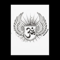 Om postcards