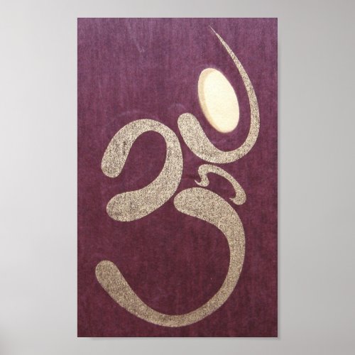 Om Poster Prints print