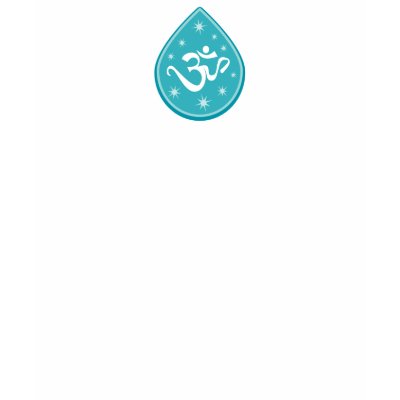 Om Retro Yoga T-shirt by dropsoul