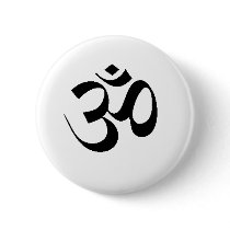 OM - SANSCRIT FOR PEACE buttons