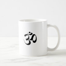 OM - SANSCRIT FOR PEACE COFFEE MUG