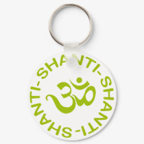 Om Shanti Shanti Shanti Gift keychains