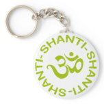 Om Shanti Shanti Shanti Gift keychains