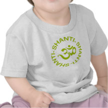 Om Shanti Shanti Shanti Toddler T-Shirt