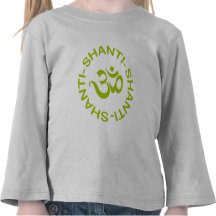 Om Shanti Shanti Shanti Toddler T-Shirt