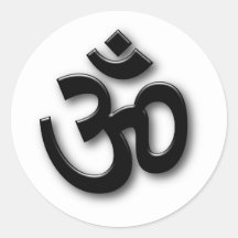 Om Sign Stickers