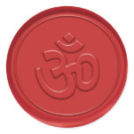 Om Sign Wax Seal Stickers