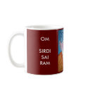 OM SIRDI SAI RAM - SAI BABA mugs by doonagiri OM SIRDI SAI RAM - SAI BABA mugs