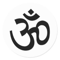 Om Sticker