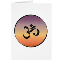 Om Symbol Card