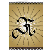 OM symbol Card