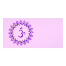 Om Symbol / Crown Chakra Photo Cards
