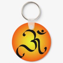 OM symbol keychains