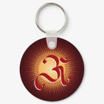 OM symbol keychains