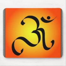 OM symbol mousepads by cycreation OM symbol mousepads