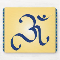 OM symbol mousepads by cycreation OM symbol mousepads