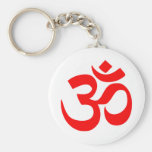 Om Symbol Mystical Sound in Hindu and Buddhism Keychains